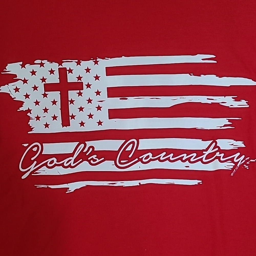 Athletic  God's Country short sleeve t-shirt size XL - Picture 3 of 4